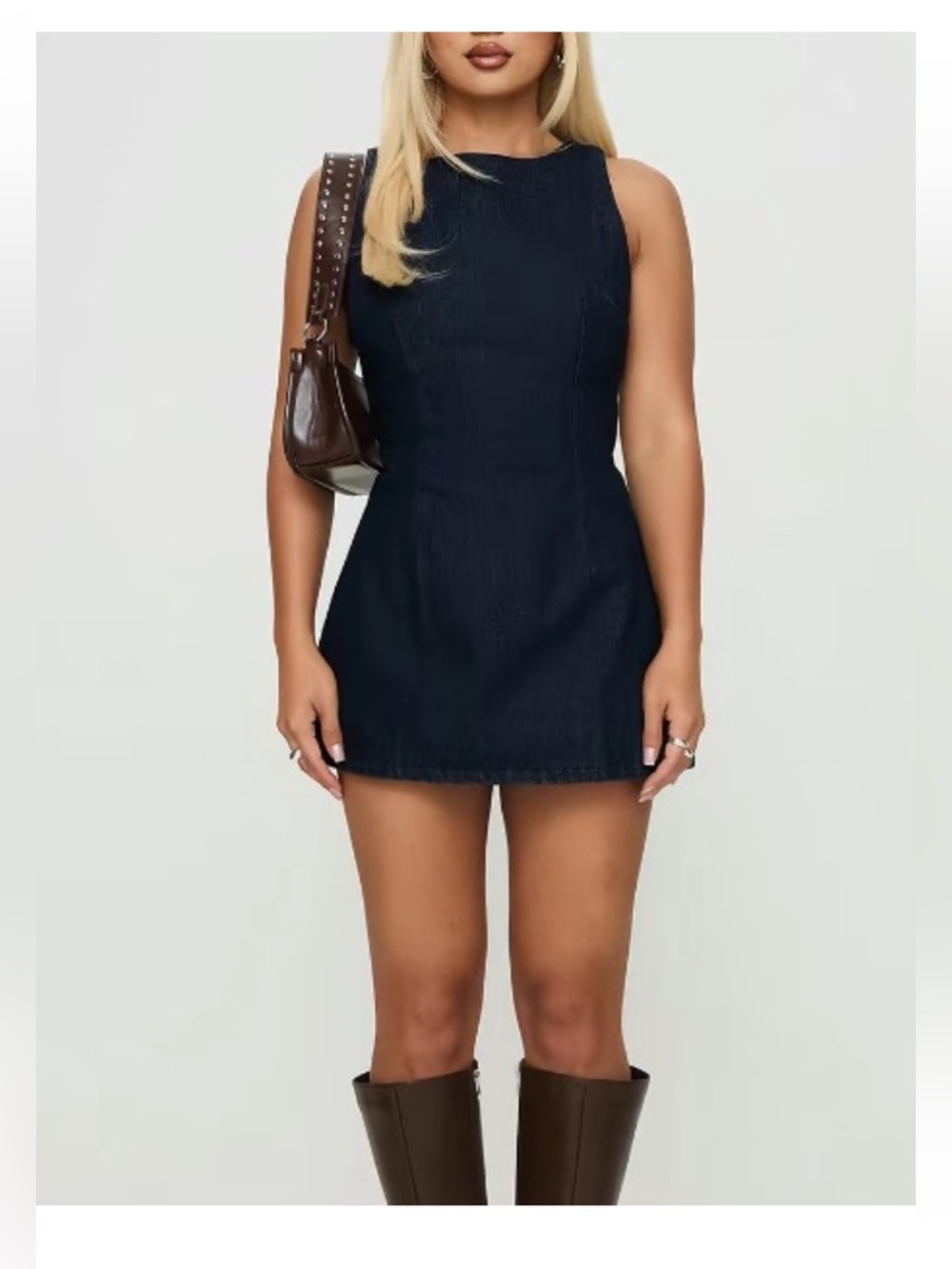 Princess Polly Ainsleigh Denim Playsuit